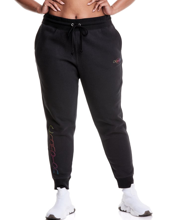 Champion Joggingbroek Dames - Zwart - Plus Reverse Weave ( 942308-LKX )